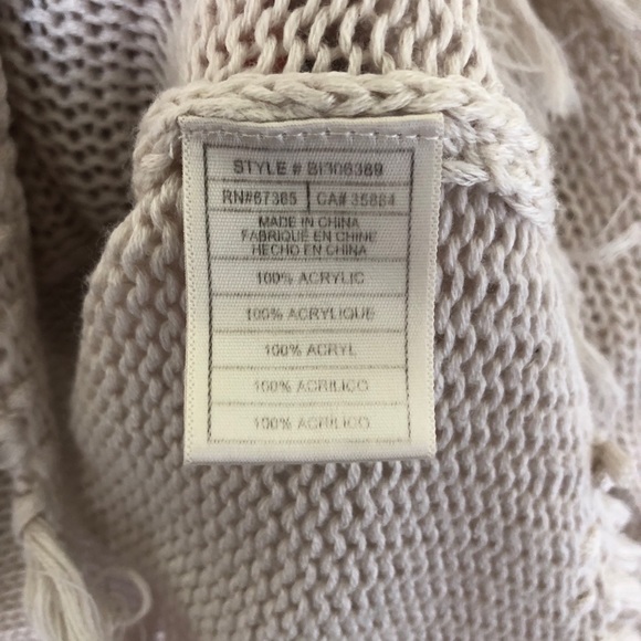 Bb Dakota Crochet Knit tunic sweater - Picture 5 of 6